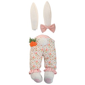 Kit Coelho com Orelhas e Pata Chiclete  Rosa - 1 Un