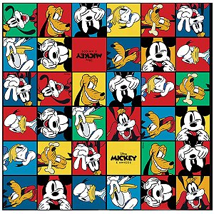 Folha Poli Licenciado 69x89cm Mickey Play - 25 Un