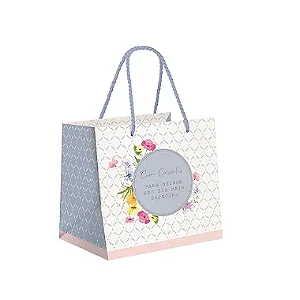 Sacola Premium Para Um Meio Ovo Florens M 30x26x14cm - 10 Un
