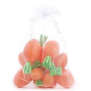 Saco com Cenouras Mini Ovos Sortido Laranja - 12 Un