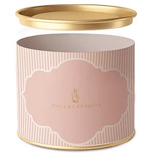 Lata Para Ovo Rígida 500g Páscoa Lavie Composê Fou/Med 12,5x22cm - 12 Un