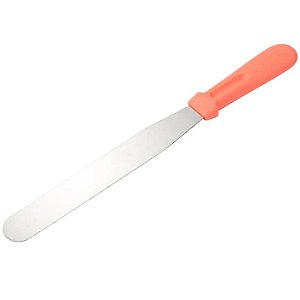 Espátula Reta em Inox 32cm - 1 Un