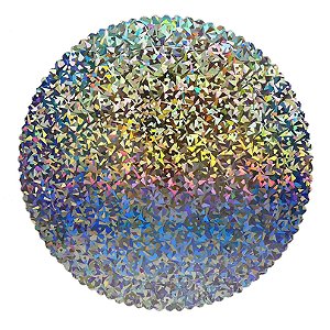 Cake Board 26cm Mosaico Holográfico - 1 Un