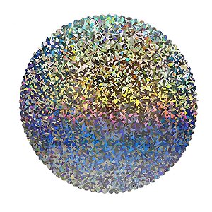 Cake Board 21cm Mosaico Holográfico - 1 Un