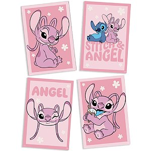 Quadros Decorativos Angel Stitch New - 4 Un