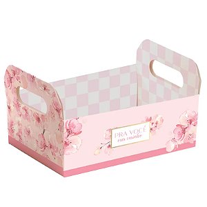 Kit Caixote de Cartão Blossom M 22x15x8cm - 10 Un