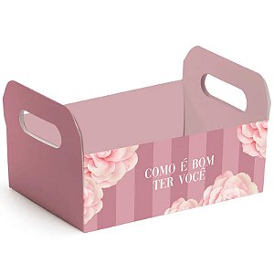 Kit Caixote de Cartão Camélia G 25x19x10cm - 10 Un