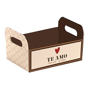 Kit Caixote de Cartão L'Amour P 16x10,5x4,5cm - 10 Un