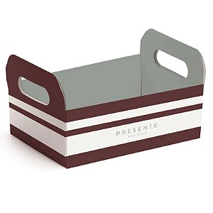Kit Caixote de Cartão Land M 22x15x8cm - 10 Un