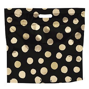 Kit Sacola Laminada com Zíper 46x43+5cm Big Ball - 50 Un