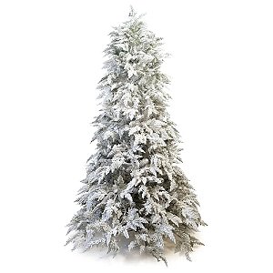 Árvore de Natal Tulum Nevada 2,40 Metros com 1086 Hastes - 1 Un