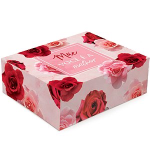Kit Cesta na Caixa Mãe P 27x19,5x9cm - 10 Un