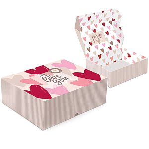 Kit Cesta na Caixa Passione M 33x23x10cm - 10 Un