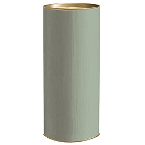 Kit Lata Para Presente GG 29,5x11,5cm Verde Eucalipto - 6 Un