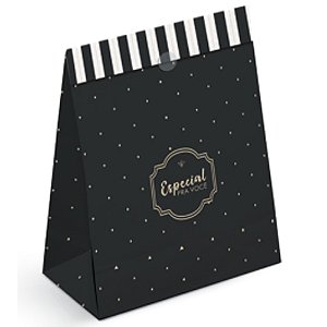 Kit Saco de Papel Para Presente G 35x26,5x11,5cm Maison - 10 Un