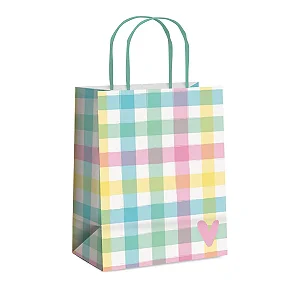 Kit Sacola de Papel Luz M 26x19,5x9,5cm - 10 Un