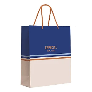 Kit Sacola de Papel Premium Polo G 38x34x15cm - 10 Un