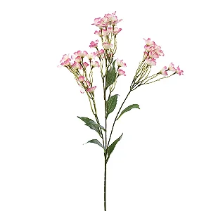 Flores Decorativas Permanentes - Haste Flores 73cm Lilás - 6 Hastes