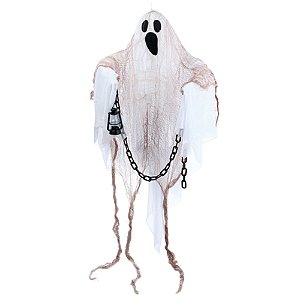 Boneco Fantasma Leonel Para Pendurar 94cm - 1 Un