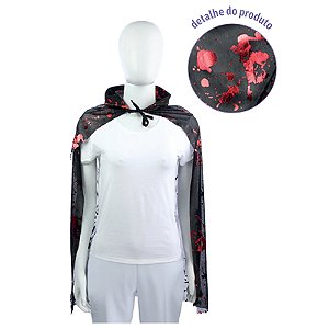 Capa Infantil com Sangue 80cm - 1 Un