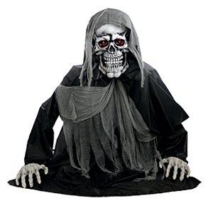 Caveira Gigante Bonny Com Som, Luz e Movimento 1,65 Metros - 1 Un