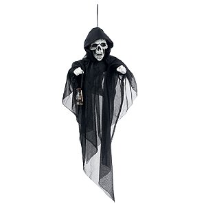 Caveira Marlow Para Pendurar 56cm - 1 Un