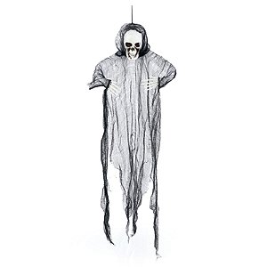 Caveira Valafar Para Pendurar 60cm - 1 Un