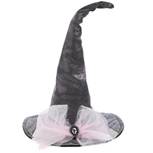 Chapéu de Tecido Abracadabra Decoração Halloween 31,5cm - 1 Un