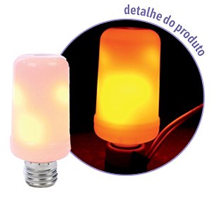 Lâmpada Efeito de Chamas 10cm - 1 Un