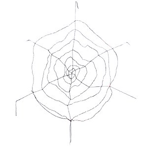 Teia de Aranha Com Luz Vermelha 90cm - 1 Un