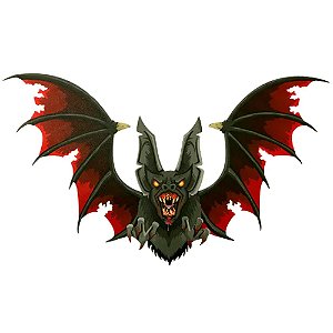 Painel Halloween Horripilante Morcego - 1 Un