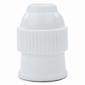 Adaptador Bico de Confeitar Plástico Simples 4,3x4,3x5,8cm - Kit com 2 Un - Cromus Allonsy