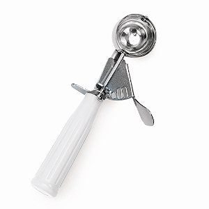 Colher de Sorvete Aço Inox 21x8,5x3,5cm Porcionar Cupackes - 1 Un - Cromus Allonsy