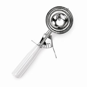 Colher de Sorvete Aço Inox 23,5x8,5x4cm Porcionar Cookies - 1 Un - Cromus Allonsy