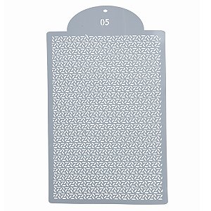 Estencil Para Bolo Ornamental-St35-05 21x35cm - 1 Un - Cromus Allonsy