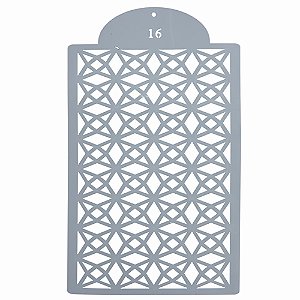 Estencil Para Bolo Ornamental-St35-16 21x35cm - 1 Un - Cromus Allonsy