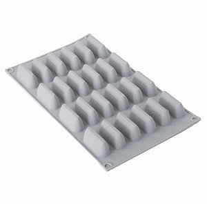 Forma de Silicone Monoporção Filetes 29,5x17,5x2,5cm - 1 Un - Cromus Allonsy
