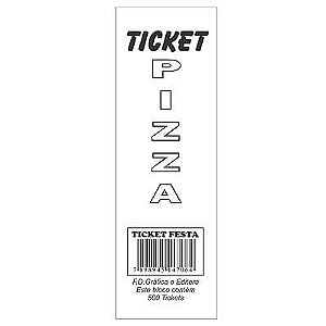 Ticket para Barraca de Festa - Pizza - C/1000
