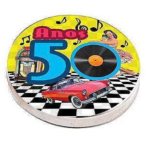 Latinha Metal 5x1 Lembrancinha Anos 50