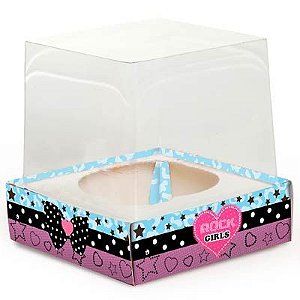 Caixa Para Cupcake Rock Girls - 06 Un