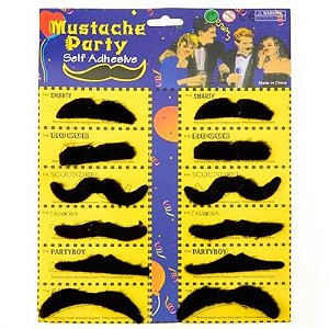 Bigode em Modelos Variados - 12 Un