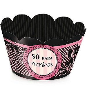 Chá de Lingerie - Forma para Cupcake - 12 Un