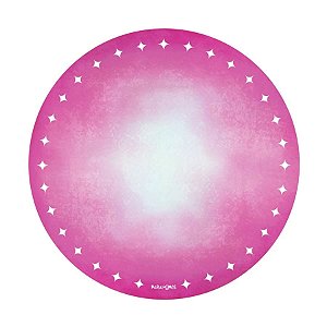 Parangolé - Prato Redondo 15cm Cores Rosa 08 Un