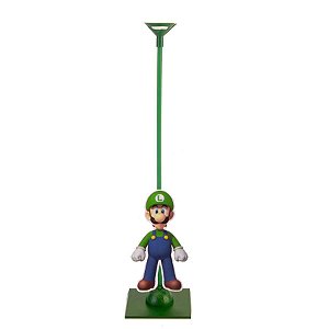 Festa Super Mário - Enfeite de Mesa Porta Balão Super Mario Bros - Luigi