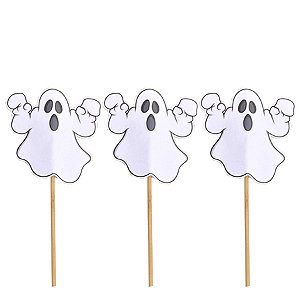 Kit Palito Halloween Fantasma - 03 Un
