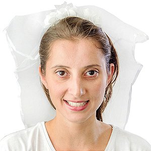 Tiara Noiva SIMPLES para Festa de Casamento