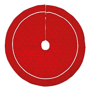 Saia Matelasse Vermelho 90cm (Saias e Acessórios)