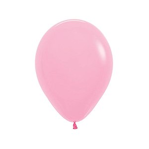 Balão Látex Fashion Rosa 12" / 30cm - 50 Un