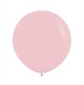 Balão Látex Pastel Mate Rosa 36" / 91cm - 2 Un