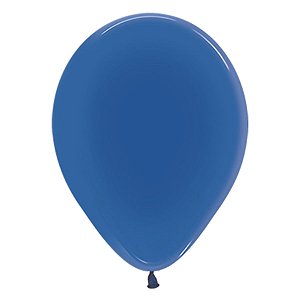Balão Látex Cristal Azul 5" / 13cm - 50 Un